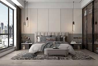 临汾现代风格-卧室