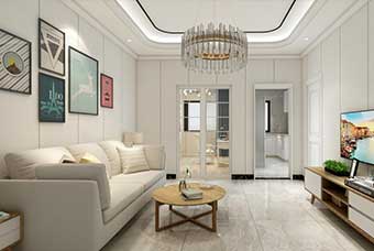 临汾现代风格-客厅