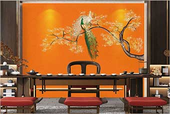 临汾森佰汇航空纤维墙咔（春花秋月）