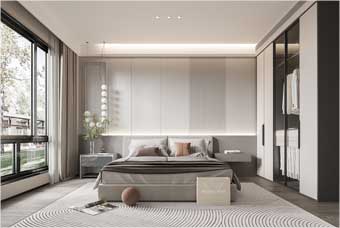 临汾卧室空间案例